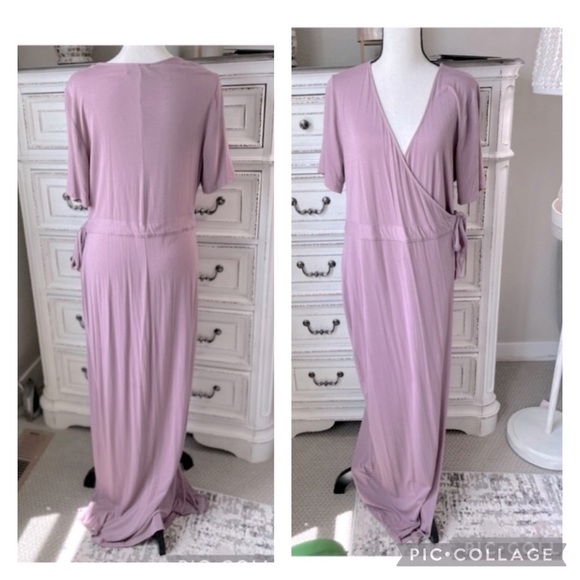 FOREVER 21 + WRAP MAXI DRESS - Picture 1 of 2